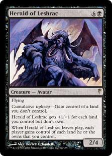 マジックザギャザリング MTG 黒 レシュラックの伝令 CSP-62 レア 【中古】