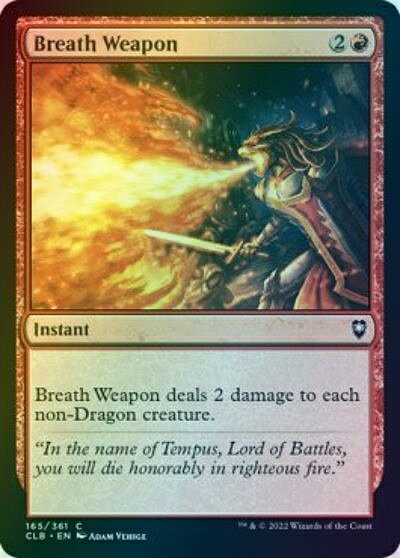 乐天商城 - マジックザギャザリング MTG 赤 ブレス攻撃 CLB-165 コモン Foil 【中古】