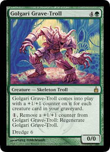 乐天商城 - マジックザギャザリング MTG 緑 ゴルガリの墓トロール RAV-167 レア 【中古】