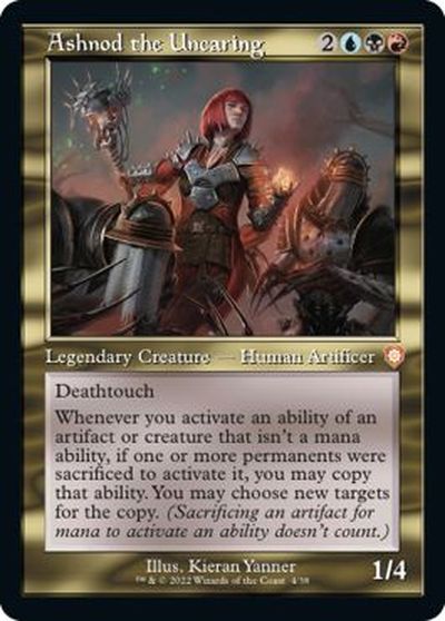 マジックザギャザリング MTG 金(多色) 冷酷な者、アシュノッド BRC-4 神話レア 【中古】