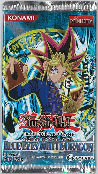 遊戯王 英語版 青眼の白龍伝説 Unlimited ブースターパック 未開封 【中古】