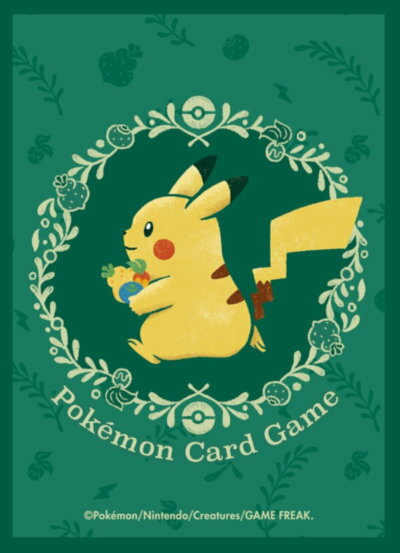 ポケモンカード デッキシールド ピカチュウときのみ 64枚入り 未開封スリーブ 【中古】
