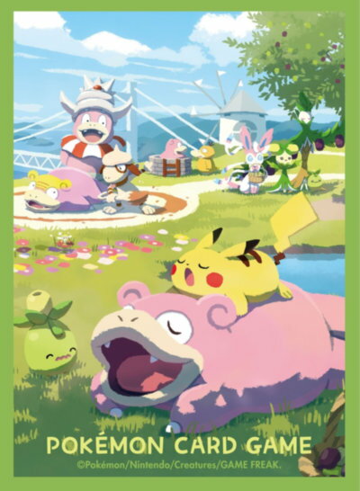 ポケモンカード デッキシールド ポケモンセンターカガワ 64枚入り 未開封スリーブ 【中古】