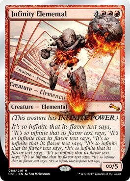 マジックザギャザリング MTG Infinity Elemental UST-88 神話レア 【中古】