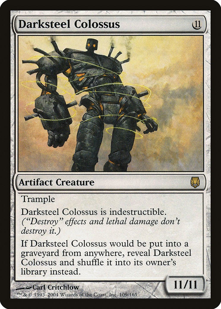 マジックザギャザリング MTG 茶 ダークスティールの巨像 DST-109 レア 【中古】