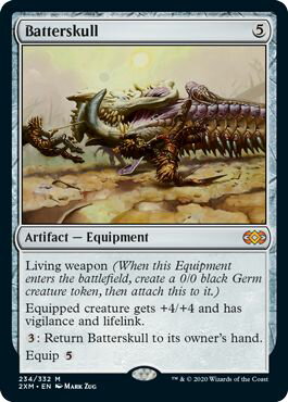 マジックザギャザリング MTG 茶 殴打頭蓋 2XM-234 神話レア 【中古】
