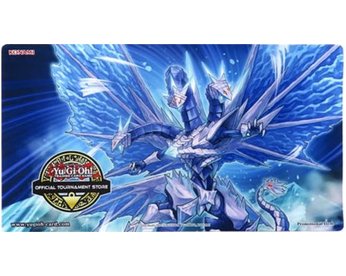 遊戯王 公式プレイマット 氷獄龍トリシューラ OTS 【中古】
