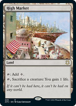 マジックザギャザリング MTG 無色 高級市場 AFC-246 レア 【中古】