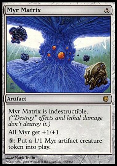 マジックザギャザリング MTG 茶 マイアのマトリックス DST-132 レア 【中古】