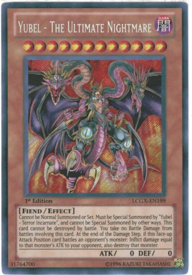 遊戯王 ユベル－Das Extremer Traurig Drachen 英語版 1st LCGX-EN199 Secret LCGX-EN199 シークレット 【中古】