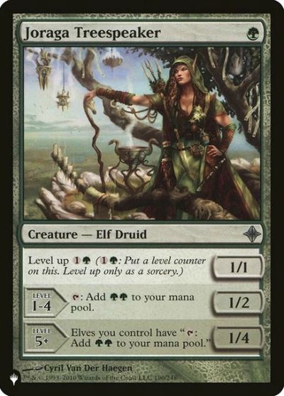 マジックザギャザリング MTG 緑 ジョラーガの樹語り TL1-190 アンコモン 【中古】