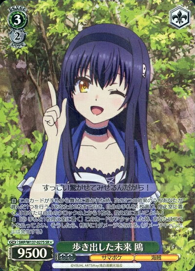 歩き出した未来 鴎 SMP/W137-027S SR 【中古】