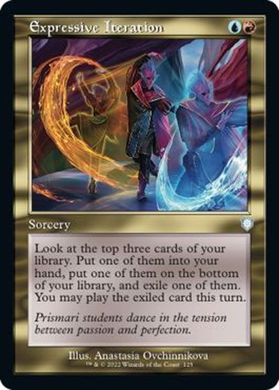 マジックザギャザリング MTG 金(多色) 表現の反復 BRC-125 アンコモン 【中古】