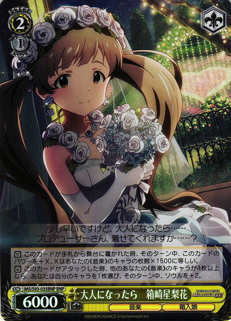 大人になったら 箱崎星梨花 IMS/S93-035BNP BNP 【中古】