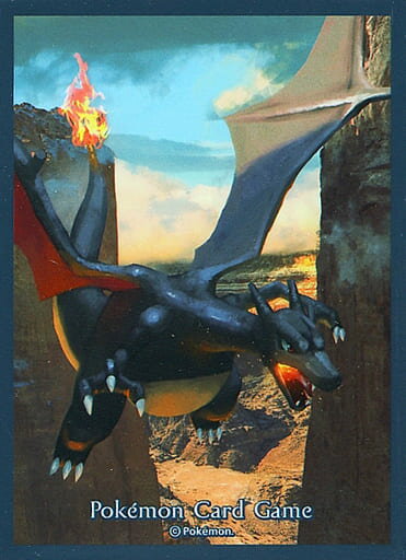 ポケモンカード デッキシールド 色違いのリザードン 64枚入り 未開封スリーブ 【中古】