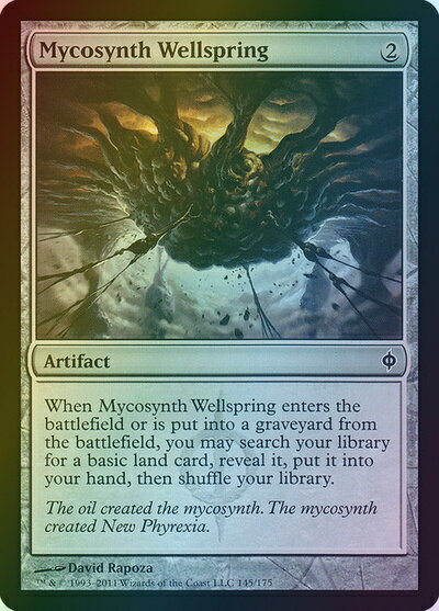 乐天商城 - マジックザギャザリング MTG 茶 マイコシンスの水源 NPH-145 コモン Foil 【中古】