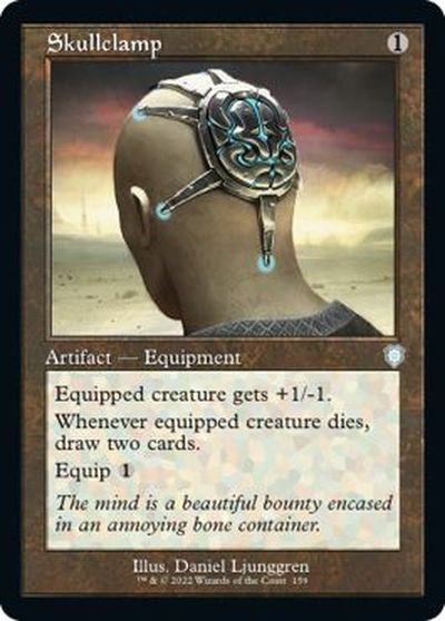 マジックザギャザリング MTG 茶 頭蓋骨絞め BRC-159 アンコモン 【中古】
