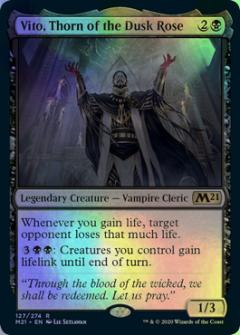 黒薔薇の棘 日 Foil 黒薔薇の棘 日 Foil