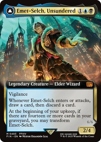 乐天商城 - マジックザギャザリング MTG 金(多色) オリジナル、アシエン・エメトセルク(拡張) FIN-483 神話レア 【中古】