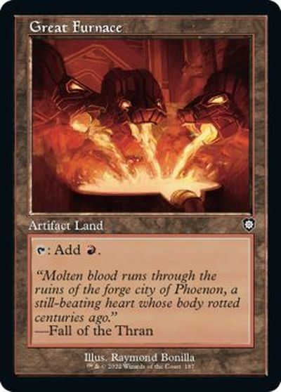 マジックザギャザリング MTG 無色 大焼炉 BRC-187 コモン 【中古】