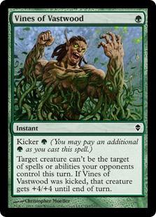 マジックザギャザリング MTG 緑 巨森の蔦 ZEN-193 コモン 【中古】