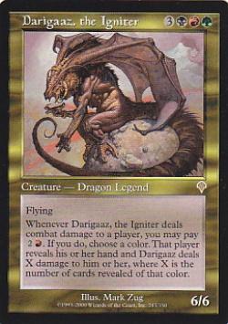 マジックザギャザリング MTG 金(多色) 点火するものデアリガズ INV-243 レア 【中古】