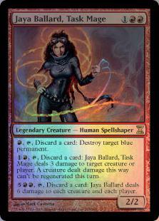 マジックザギャザリング MTG 赤 特務魔道士ヤヤ・バラード TSP-166 レア Foil 【中古】