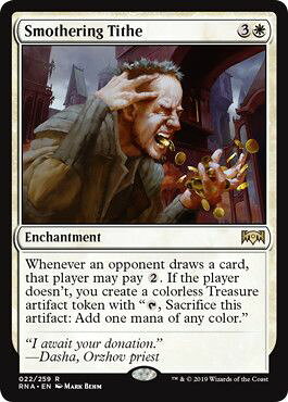マジックザギャザリング MTG 白 息詰まる徴税 RNA-22 レア 【中古】