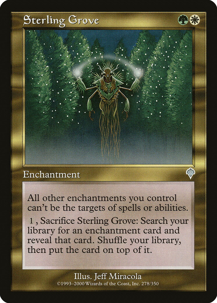 マジックザギャザリング MTG 金(多色) 真の木立ち INV-278 アンコモン 【中古】