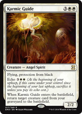 マジックザギャザリング MTG 白 霊体の先達 EMA-17 レア 【中古】