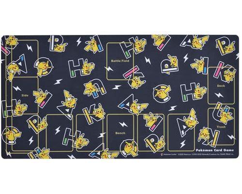 ポケモンカード ラバープレイマット PIKAPIKACHU BK 