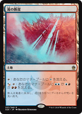 マジックザギャザリング MTG 滝の断崖 A25-237 レア 【中古】
