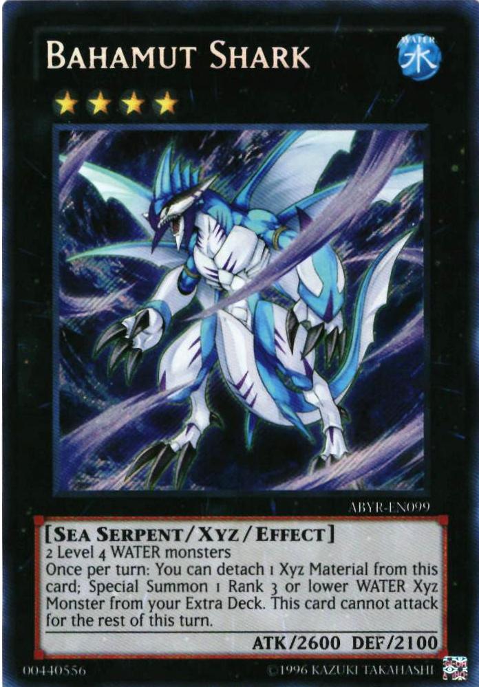 遊戯王 バハムート・シャーク 英語版 Unlimited ABYR-EN099 Secret ABYR-EN099 シークレット 【中古】
