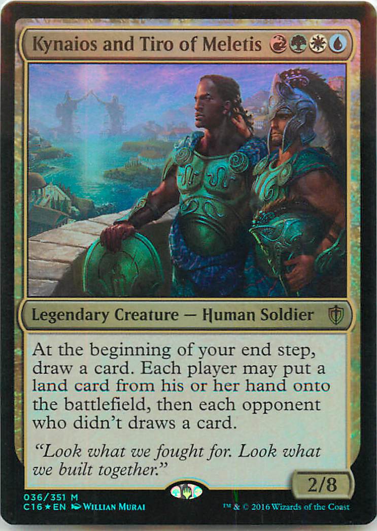 マジックザギャザリング MTG メレティスのキナイオスとティロ C16-36 神話レア Foil 【中古】