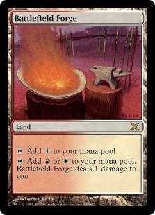 マジックザギャザリング MTG 無色 戦場の鍛冶場 10ED-348 レア 【中古】
