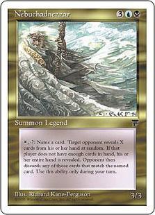 マジックザギャザリング MTG 金(多色) ネブカドネザル CHR-80 アンコモン 【中古】