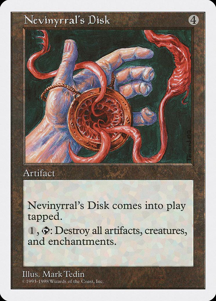 マジックザギャザリング MTG 茶 ネビニラルの円盤 アンソロジー レア 【中古】