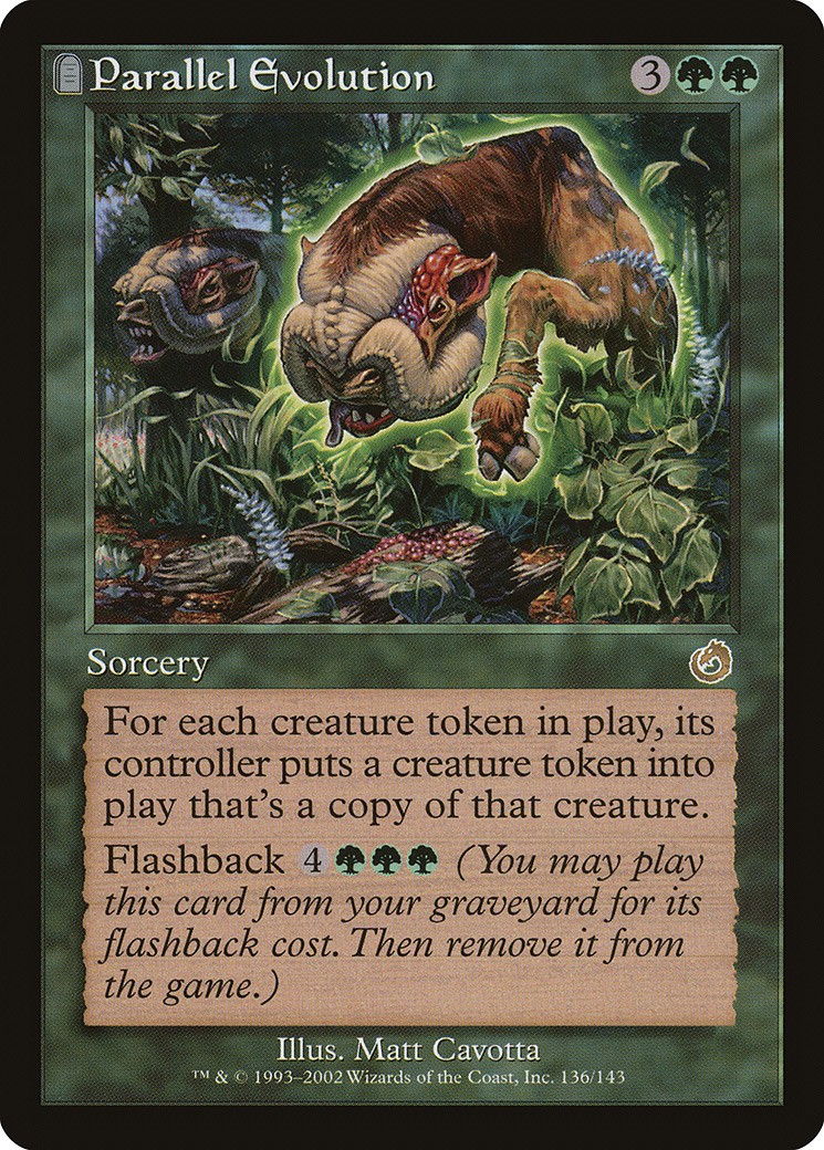 マジックザギャザリング MTG 緑 平行進化 TOR-136 レア 【中古】