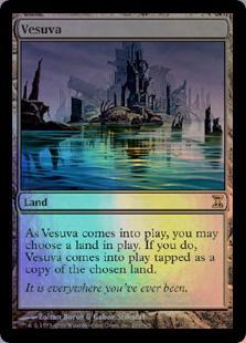 マジックザギャザリング MTG 無色 ヴェズーヴァ TSP-281 レア Foil 【中古】