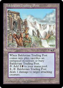 楽天トレカ通販 トレトク楽天市場店マジックザギャザリング MTG 無色 Balduvian Trading Post ALL-137 R 【中古】