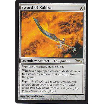 マジックザギャザリング MTG 茶 カルドラの剣 MRD-251 レア 【中古】
