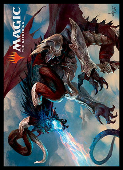 マジックザギャザリング MTG エンスカイ《殲滅の龍、パラディア＝モルス》 80枚入り 未開封スリーブ MTGS-044 【中古】