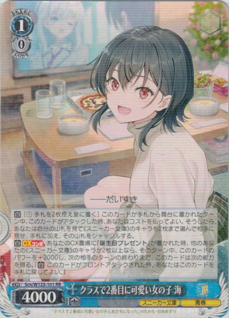 ���饹��2���ܤ˲İ������λ� �� SCN/W123-101 RR ����š�