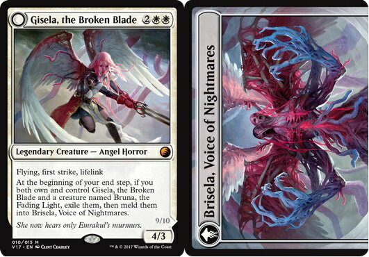 マジックザギャザリング MTG 白 折れた刃、ギセラ FtV:Transform-10 神話レア Foil 【中古】