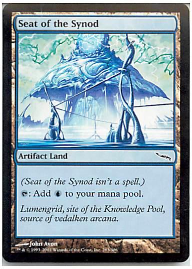 マジックザギャザリング MTG 無色 教議会の座席 MRD-283 コモン 【中古】