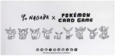 ポケモンカード ラバープレイマット イーブイズ Yu NAGABA 【中古】