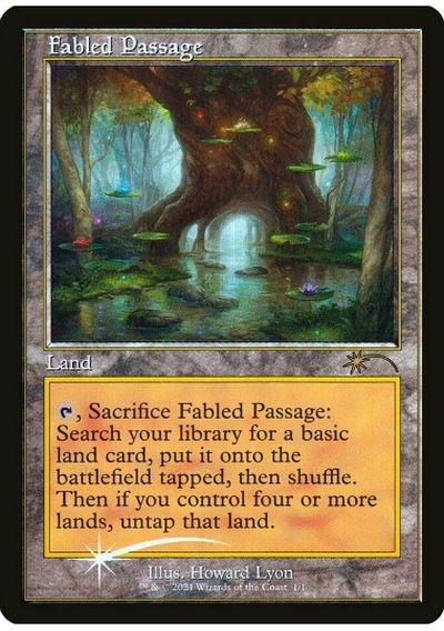 マジックザギャザリング MTG 無色 寓話の小道 PRM-1 プロモ Foil 【中古】