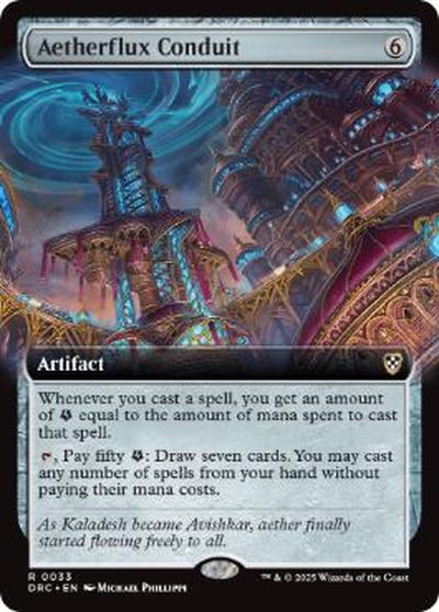 マジックザギャザリング MTG 茶 霊気変換の導管 DRC-33 レア 【中古】
