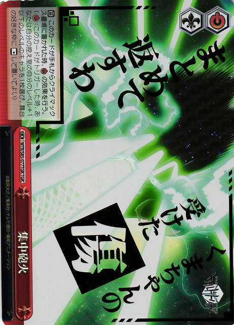 集中砲火 WTR/S85-077TGR TGR 【中古】