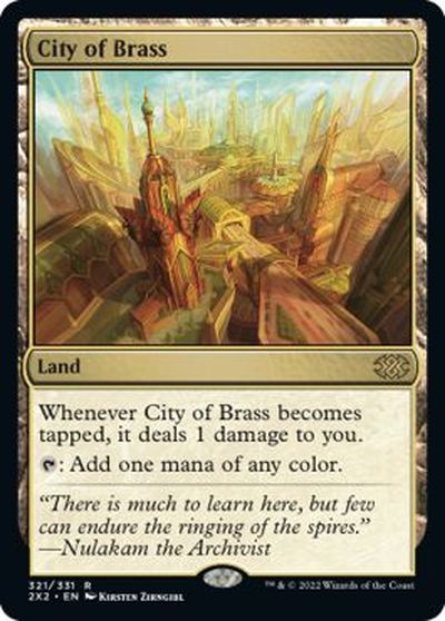 マジックザギャザリング MTG 無色 真鍮の都 2X2-321 レア 【中古】